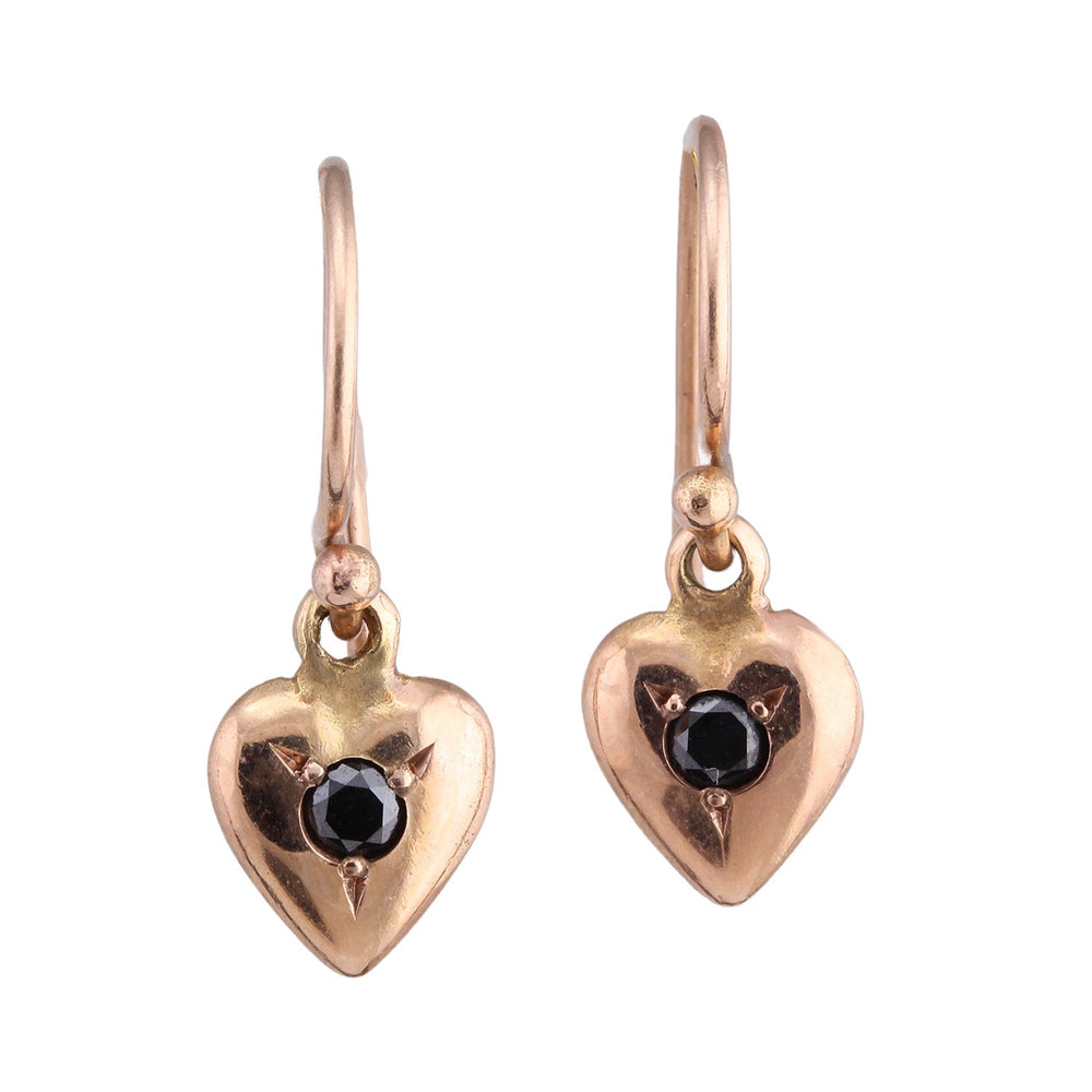 
                      
                        Puff Heart Earring on Wire
                      
                    