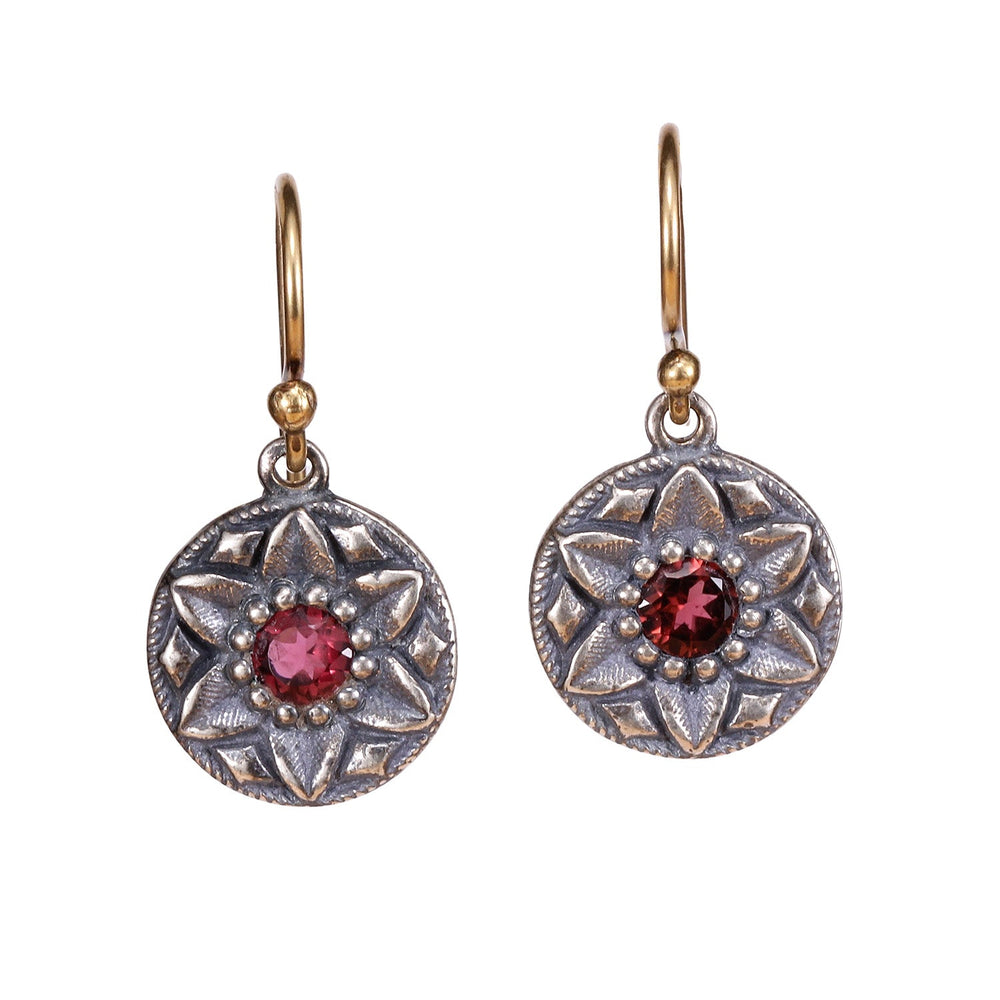 
                      
                        Front-facing view of Kai Earrings in sterling silver by Betsy Barron
                      
                    