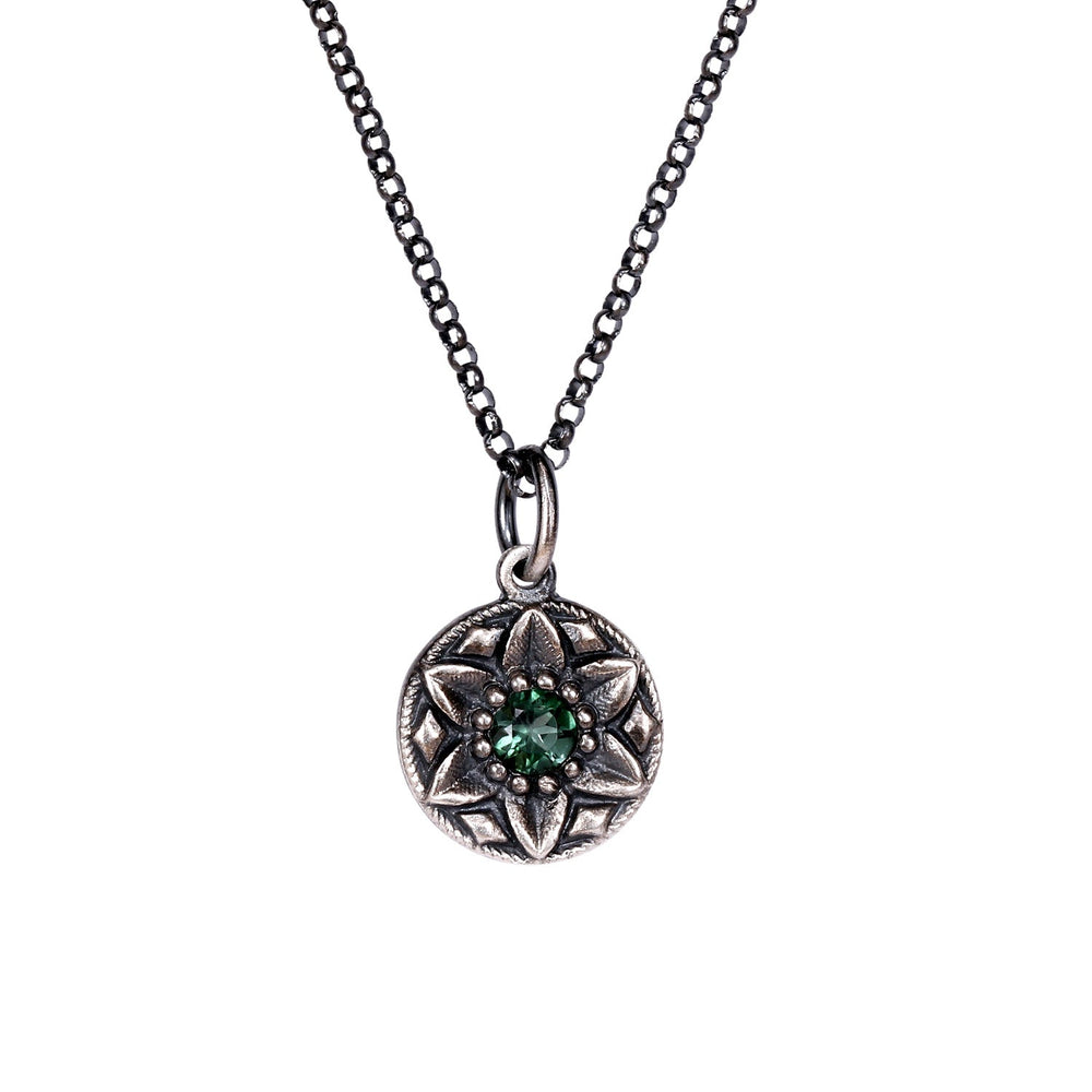 
                      
                        Detail view of Kai Pendant on Chain by Betsy Barron
                      
                    