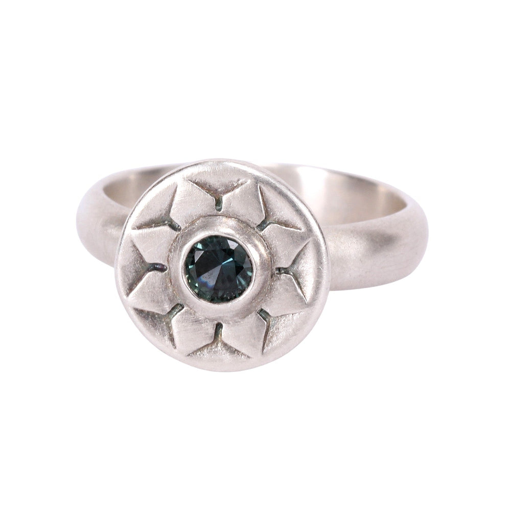 Angled view of Gaspard ring by Betsy Barron