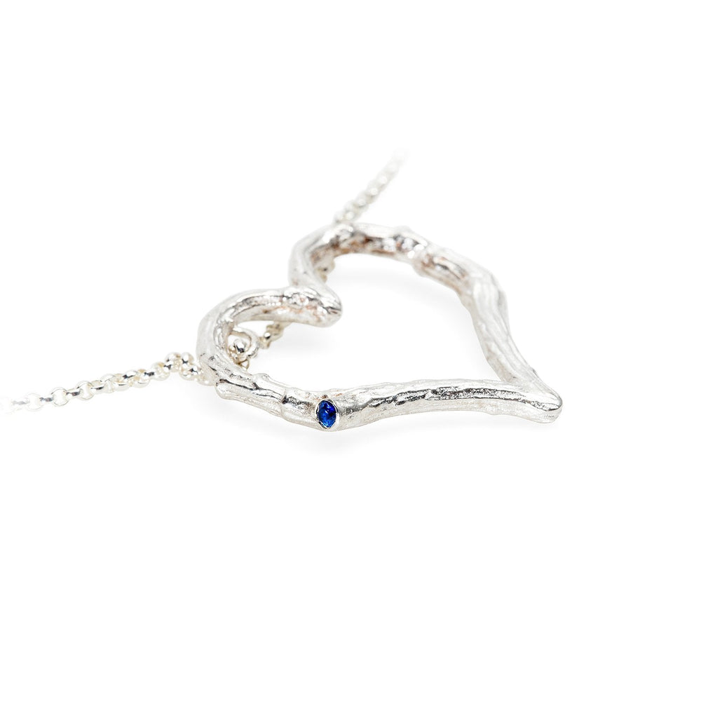 
                      
                        Detail view of Elio Necklace in sterling silver by Betsy Barron
                      
                    