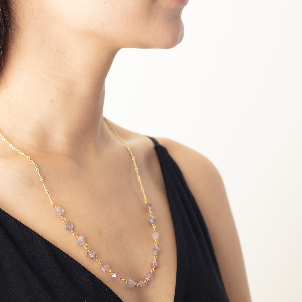 
            
                Load image into Gallery viewer, Model wearing Deana Necklace
            
        